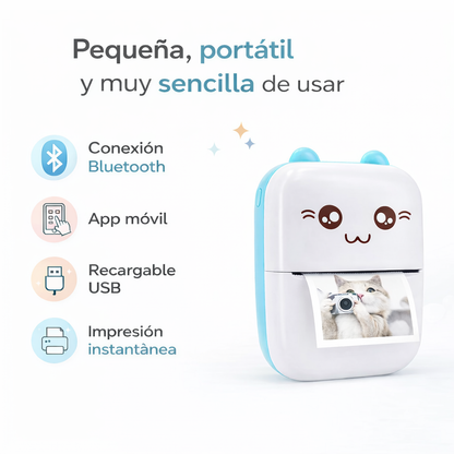 InstaPrint™ | Imprime fotos, notas y recuerdos al instante ✨