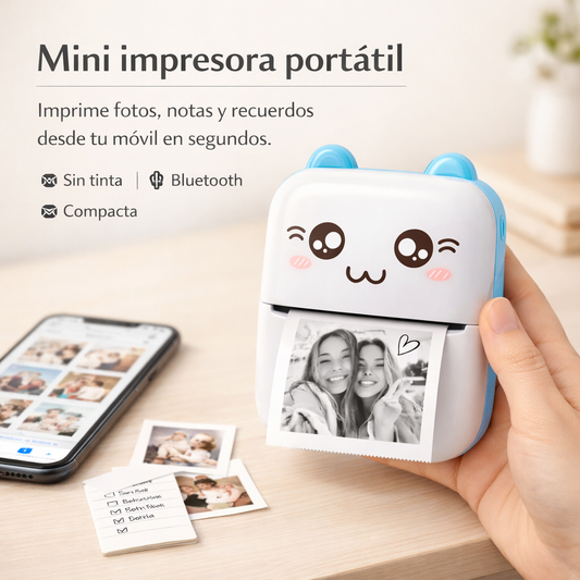 InstaPrint™ | Imprime fotos, notas y recuerdos al instante ✨